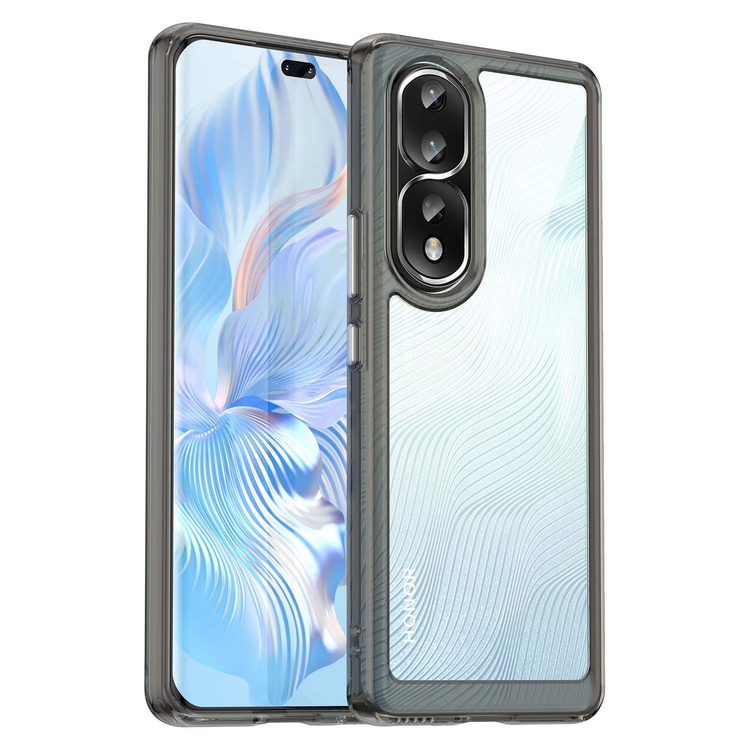 For Honor 80 Pro 5G Phone Case TPU Bumper Acrylic Back Shell Anti-fall Protective Cover For Honor 80 Pro 5G Phone Case TPU Bumper Acrylic Back Shell Anti-fall Protective Cover